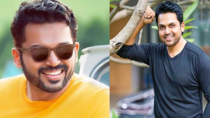 Actor Karthi