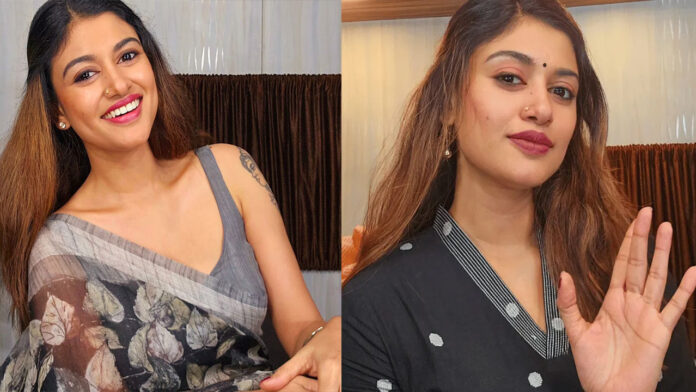 Actress Oviya