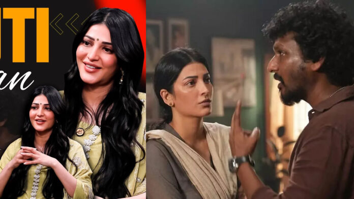 Actress Shruti Haasan