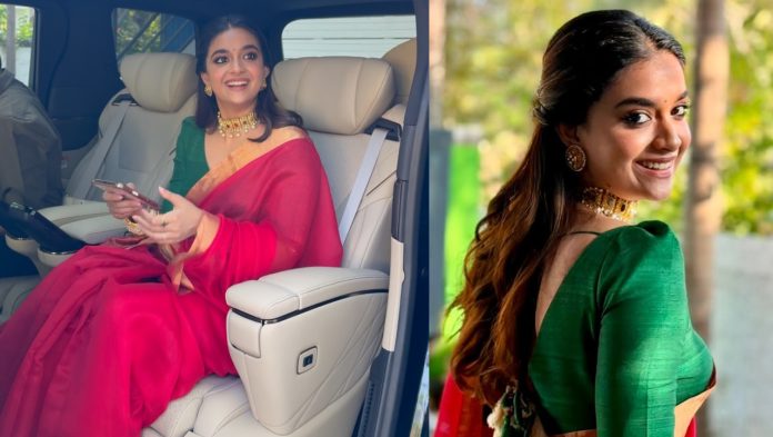 Actress Keerthy Suresh