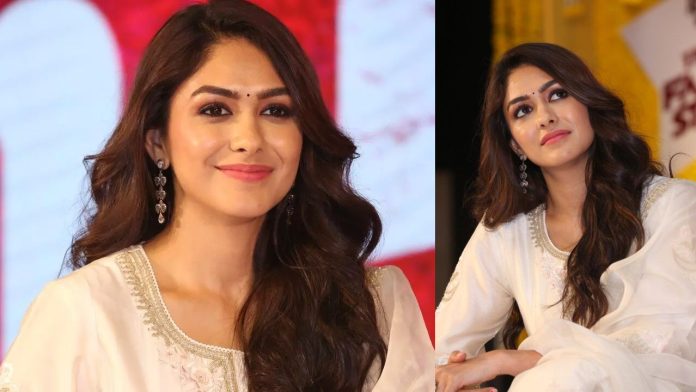 actress Mrunal Thakur