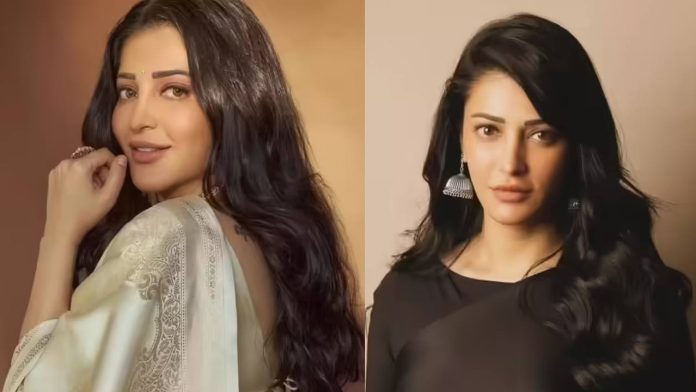 Actress Shruti Haasan