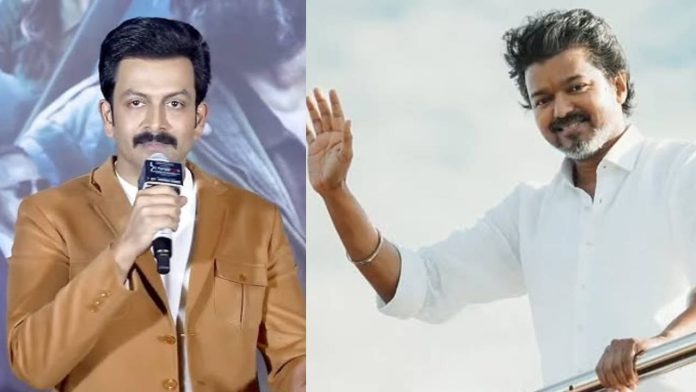 Actor Prithviraj Sukumaran