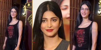 Actress Shruti Haasan