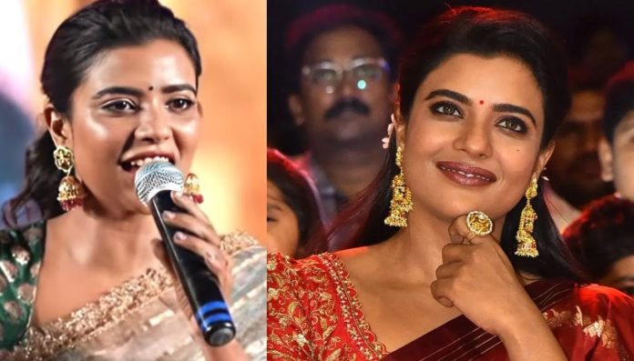 Actress Aishwarya Rajesh